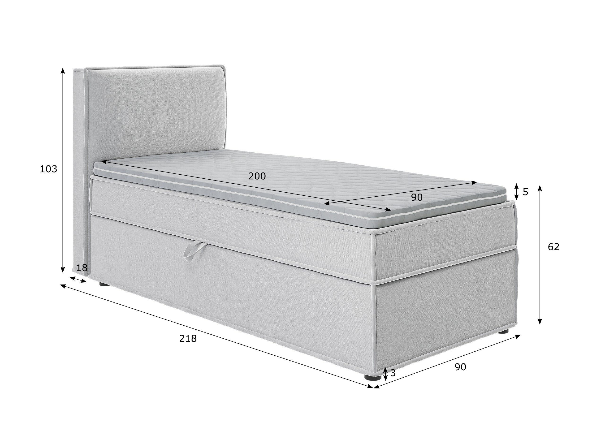 Boxspring Rocklin 134 (Enjoy New 20)