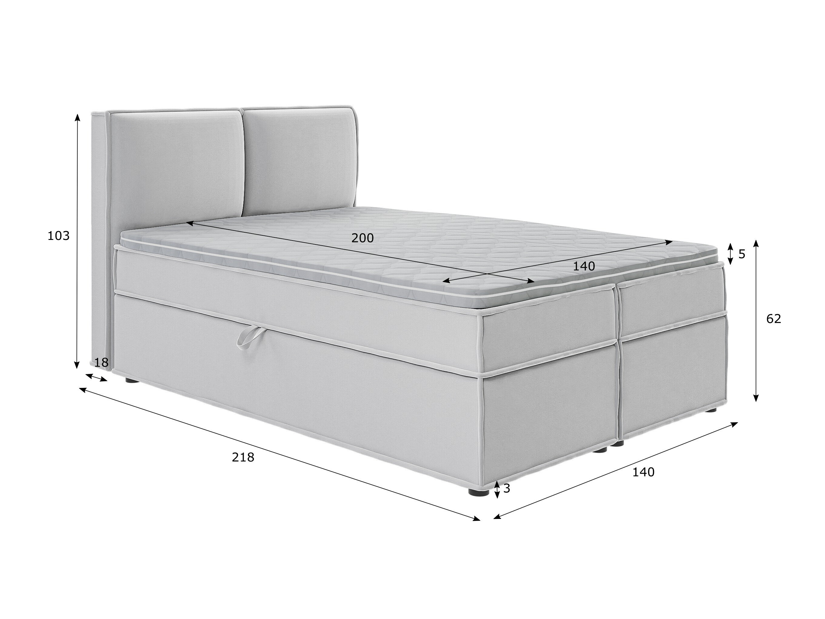 Boxspring Rocklin 134 (Enjoy New 20)