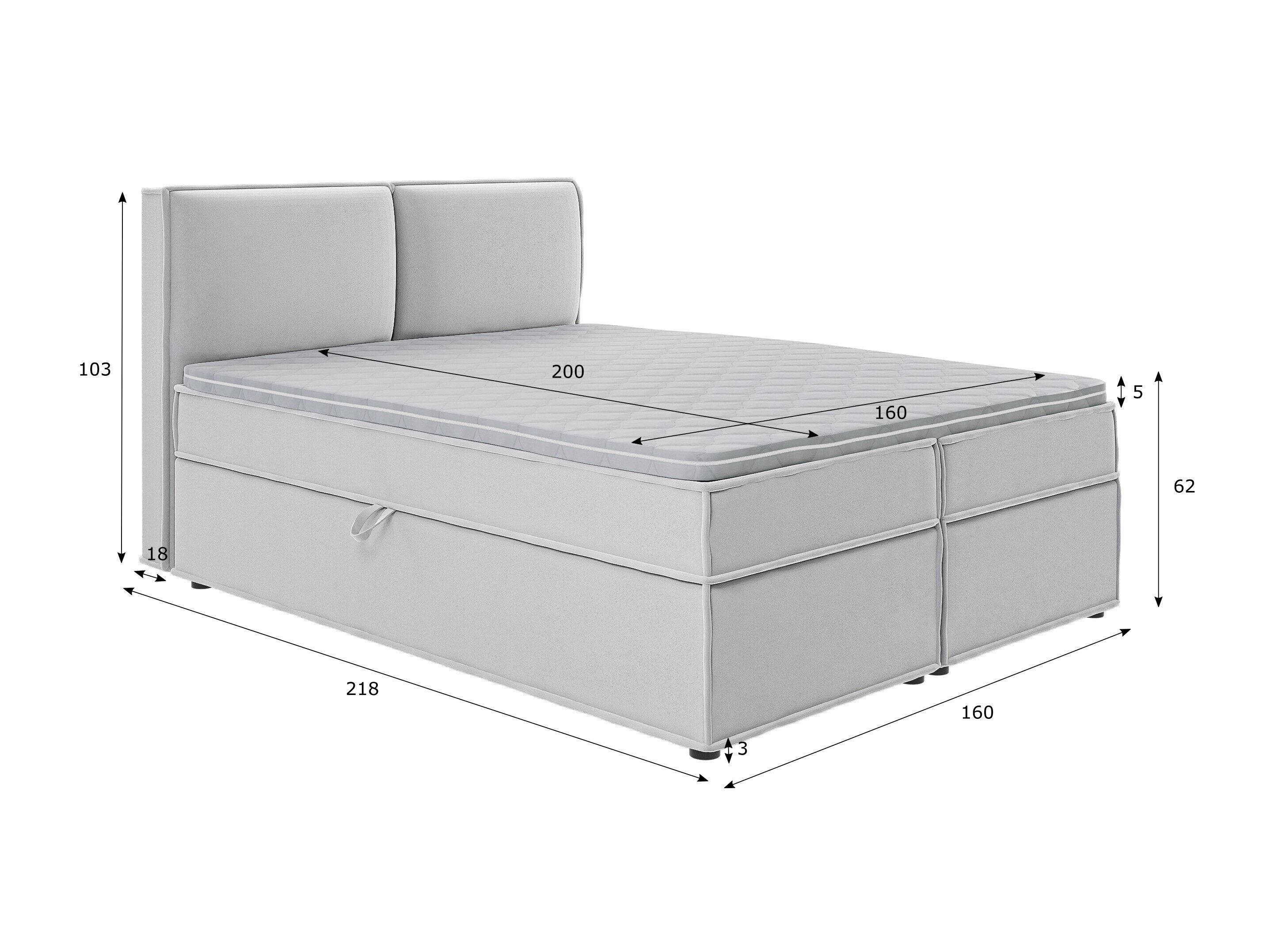 Boxspring Rocklin 134 (Enjoy New 20)