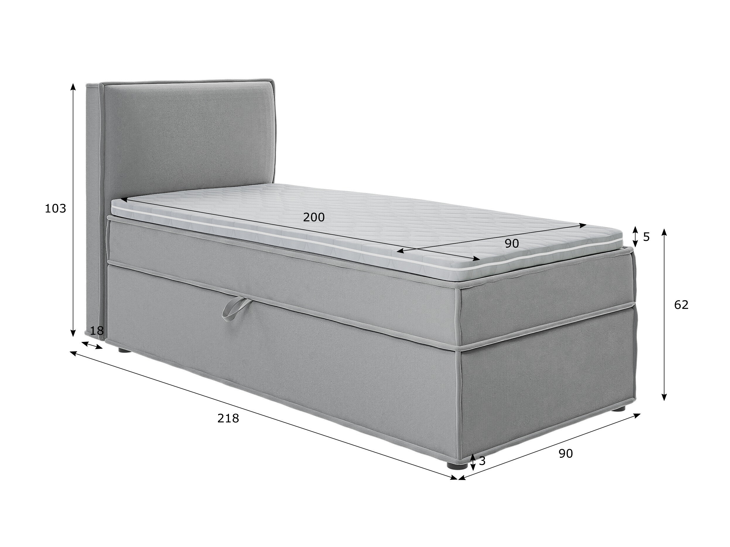 Boxspring Rocklin 134 (Enjoy New 21)