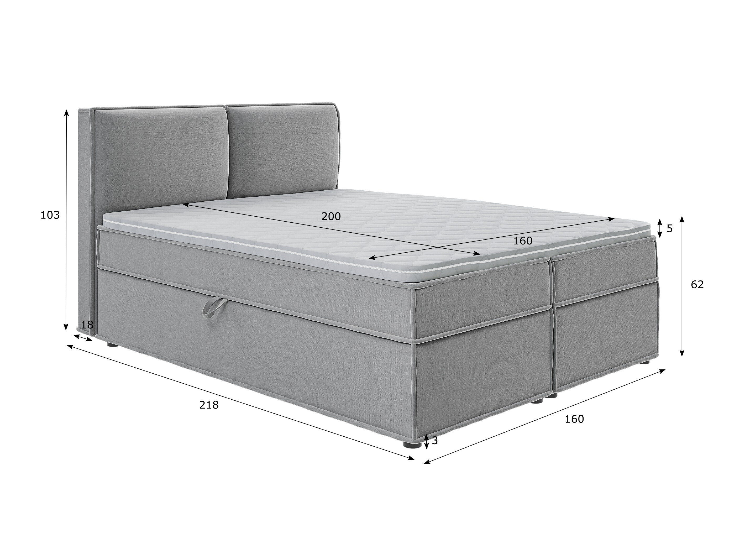 Boxspring Rocklin 134 (Enjoy New 21)