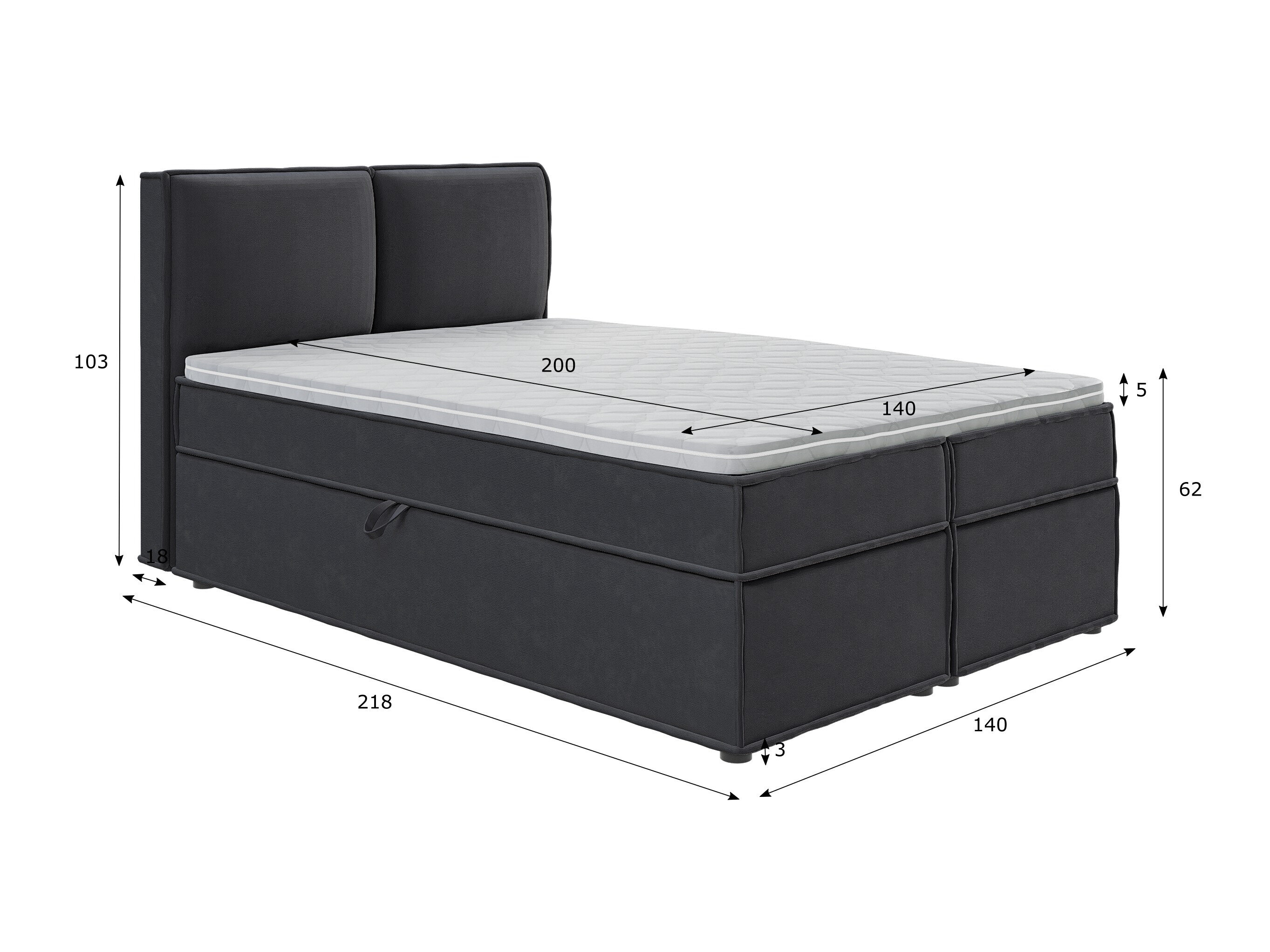 Boxspring Rocklin 134 (Enjoy New 24)