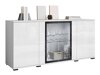 Dressoir Torcame 102 (Wit + Glanzend wit)