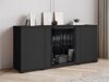 Dressoir Torcame 102 (Zwart)