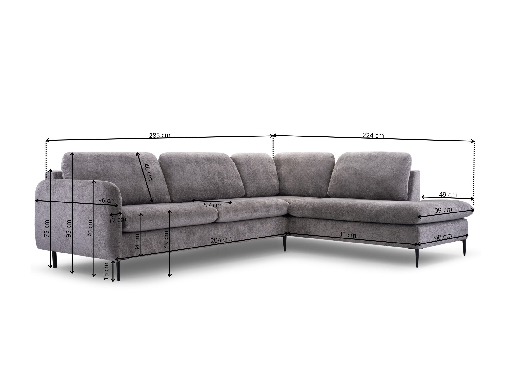 Hoekbank Lufkin 150 (Perfect Harmony 82)