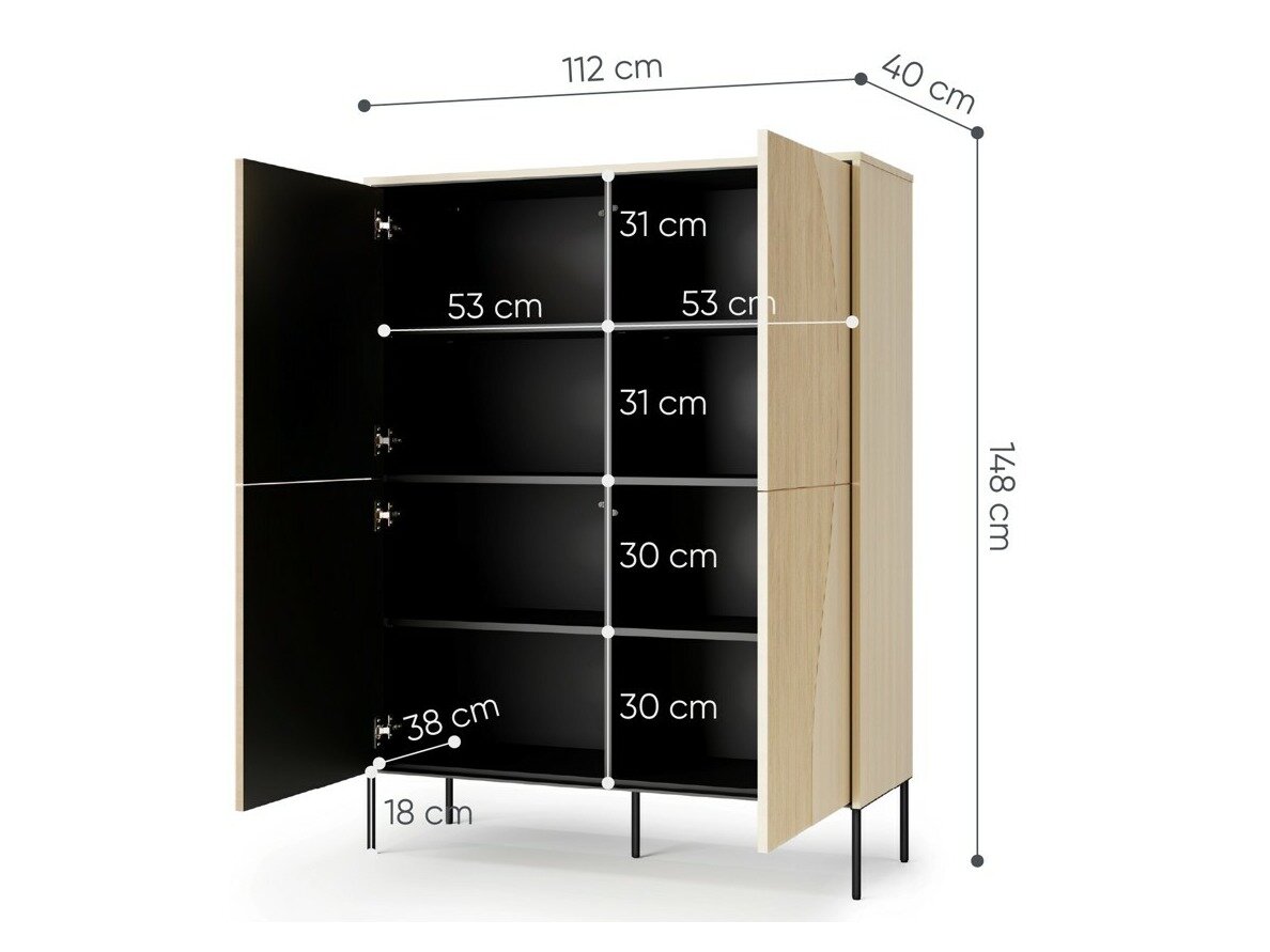 Boekenkast Elinolo 101