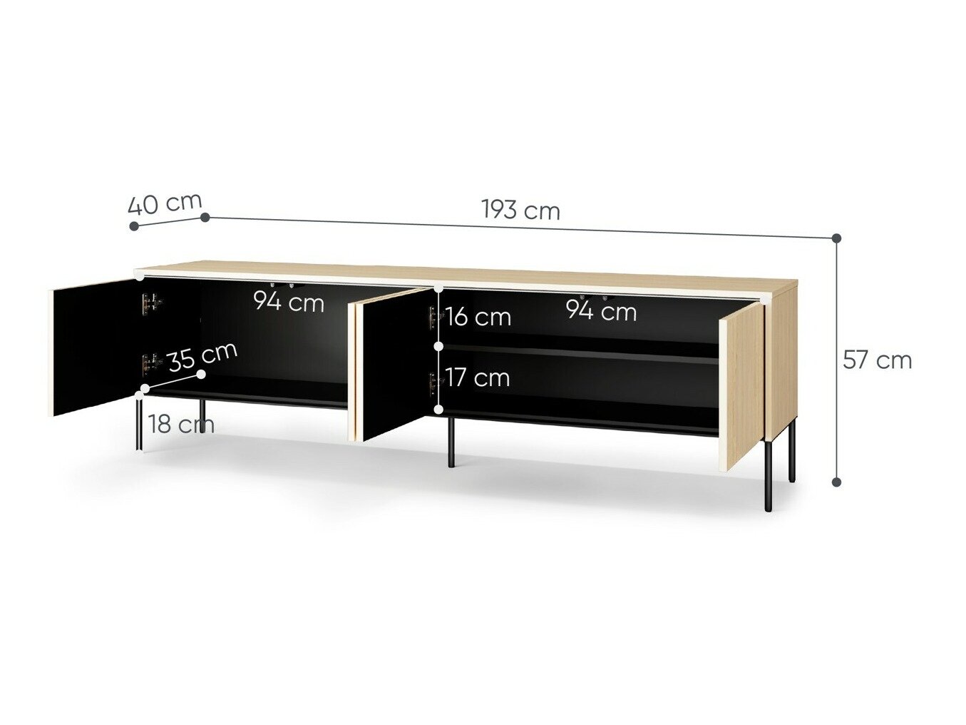 TV-meubel Elinolo 104