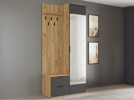 Entrésæt Houston 2004 (Antracit + Gylden eg)