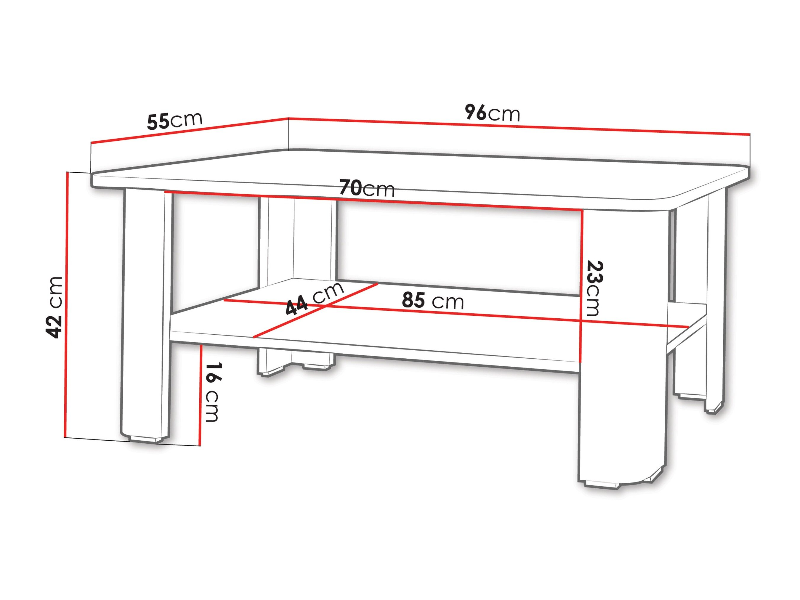 Sofabord Charlotte 213 (Kashmir)