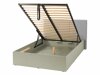 Bed Fiosono 112 (Beige + Licht eiken)