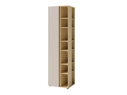 Boekenkast Fiosono 103 (Beige + Licht eiken)