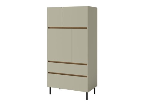 Reol Fiosono 104 (Støvet grøn + Egetræ)