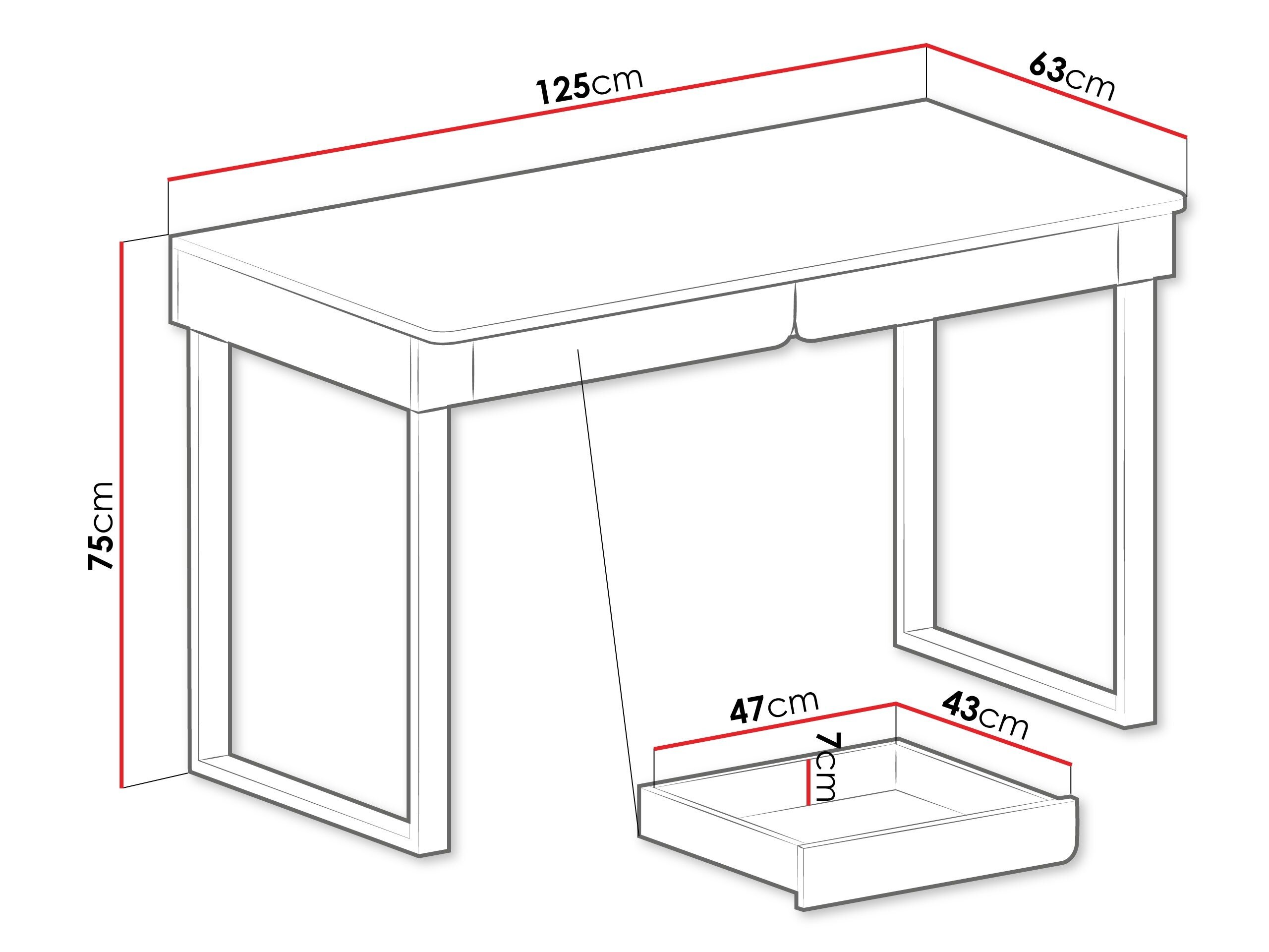 Skrivebord Fiosono 109 (Eukalyptus + Egetræ)