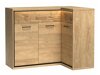 Hoekladekast Etrmoni 106 (Licht hout + Eiken)