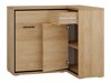 Hoekladekast Etrmoni 106 (Licht hout)