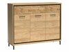 Ladekast Etrmoni 104 (Licht hout + Eiken)