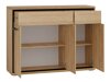 Ladekast Etrmoni 104 (Licht hout + Eiken)
