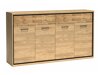 Ladekast Etrmoni 105 (Licht hout + Eiken)