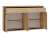 Ladekast Etrmoni 105 (Licht hout + Eiken)