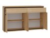 Ladekast Etrmoni 105 (Licht hout + Eiken)