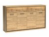 Ladekast Etrmoni 105 (Licht hout + Eiken)