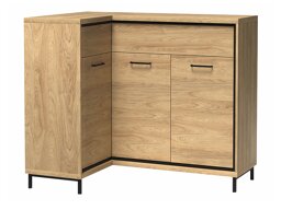 Commode d'angle Etrmoni 121 (Clair bois)