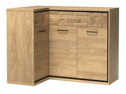 Hoekladekast Etrmoni 121 (Licht hout + Eiken)