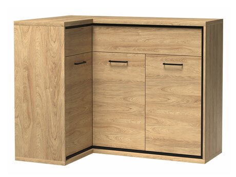 Hoekladekast Etrmoni 121 (Licht hout)