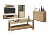 Komplet za dnevno sobo Etrmoni 118 (Svetel les)