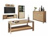 Woonkamerset Etrmoni 118 (Licht hout + Eiken)