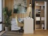 Boekenkast Mandeville 196 (Artisan eiken + Wit)