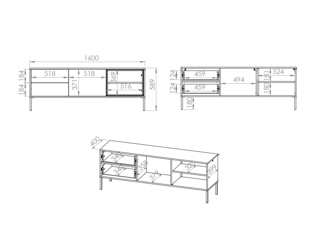 Stuemøbelsæt Virsalo 107