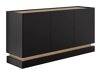 Buffet Comfivo Tilia I (Noir + Chêne)