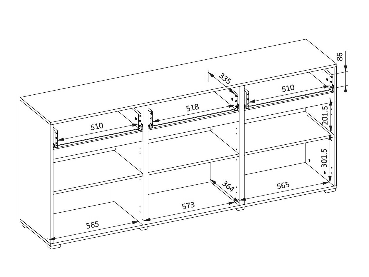 Kommode Alfere 103 (Wotan eg)