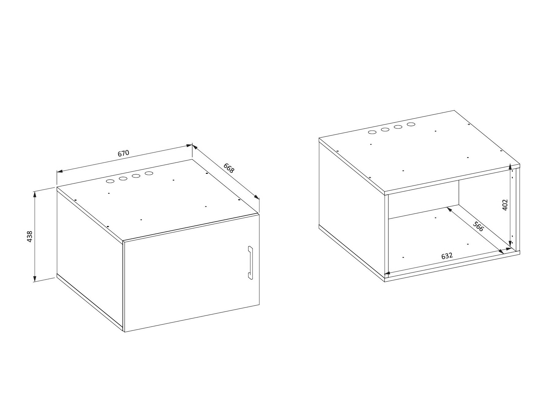 Badeværelsessæt Novdele 107 (Valnød)