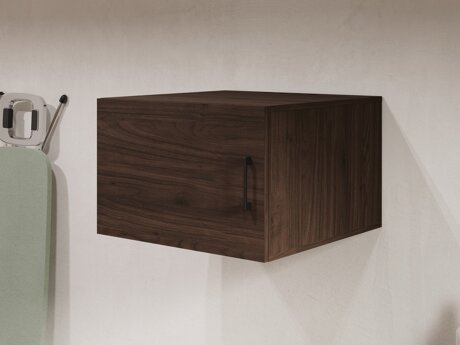 Vægmonteret badeværelsesskab Novdele 104 (Valnød)