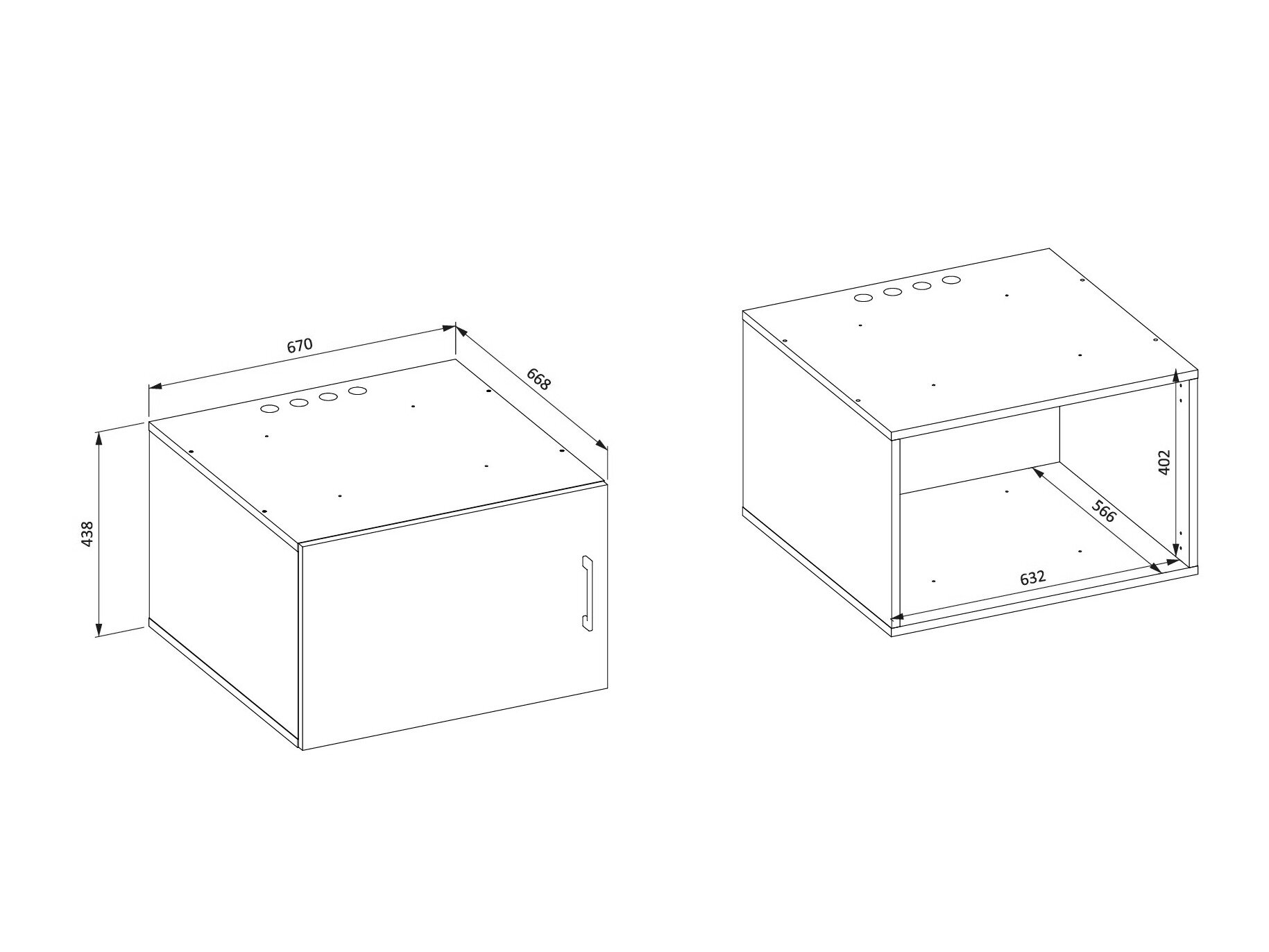 Badeværelsessæt Novdele 106 (Valnød)