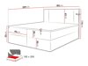 Boxspring Zanesville 101 (Manila 26)