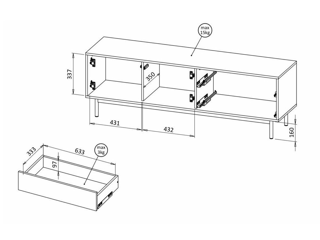 Stuemøbelsæt Avimera 106 (Nej)