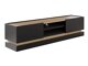 TV-meubel Comfivo Tilia (Zwart + Eiken)