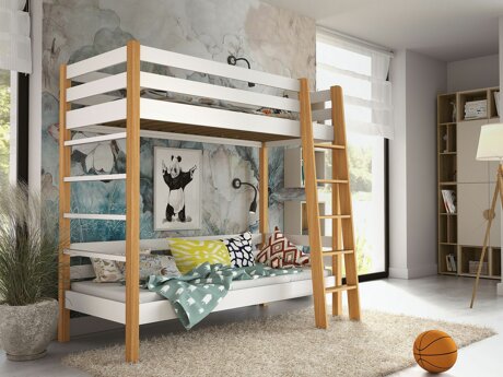 Stapelbed Ogden 174 (Wit)