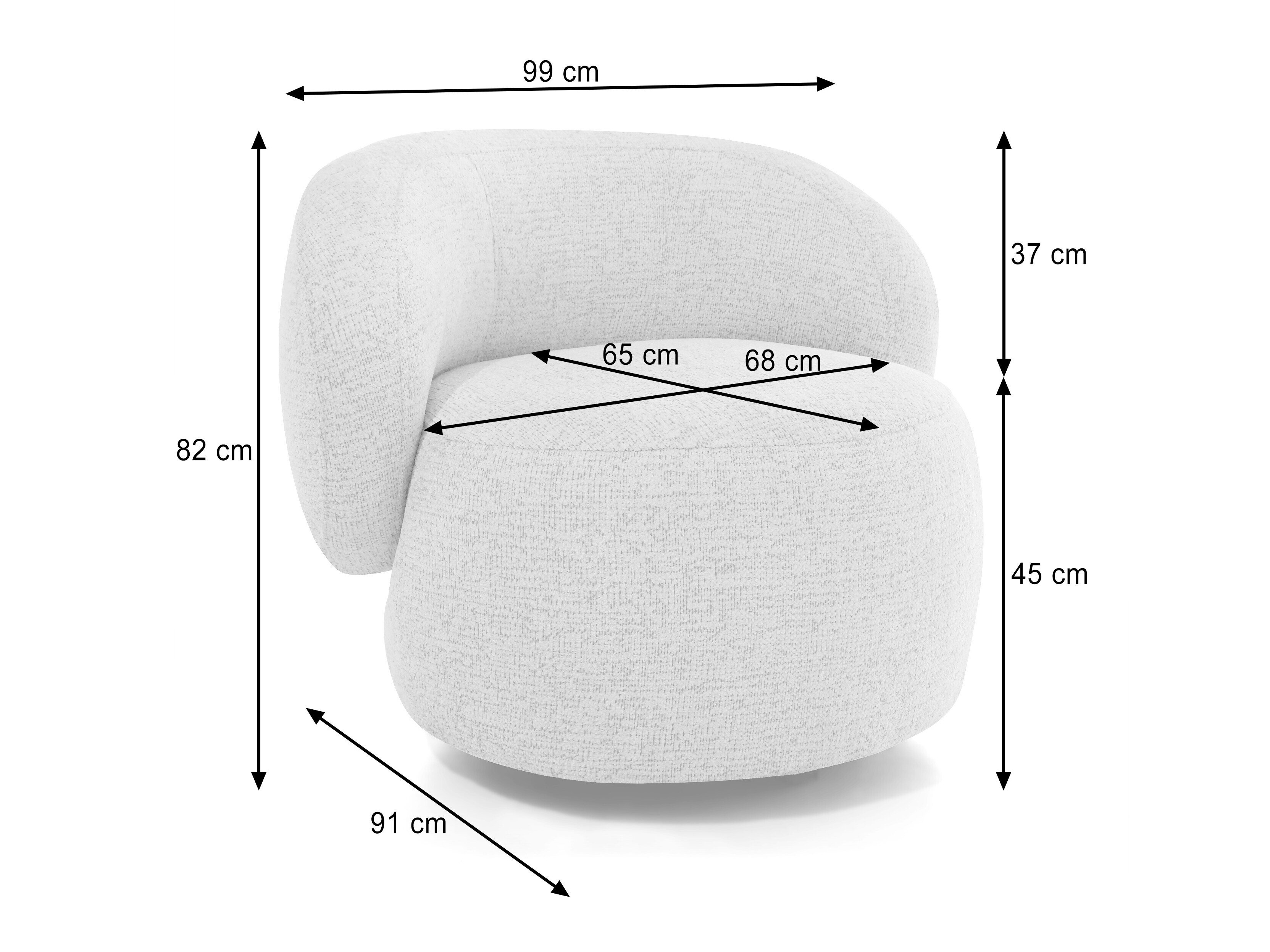 Fauteuil Margate 139 (Bella 05)