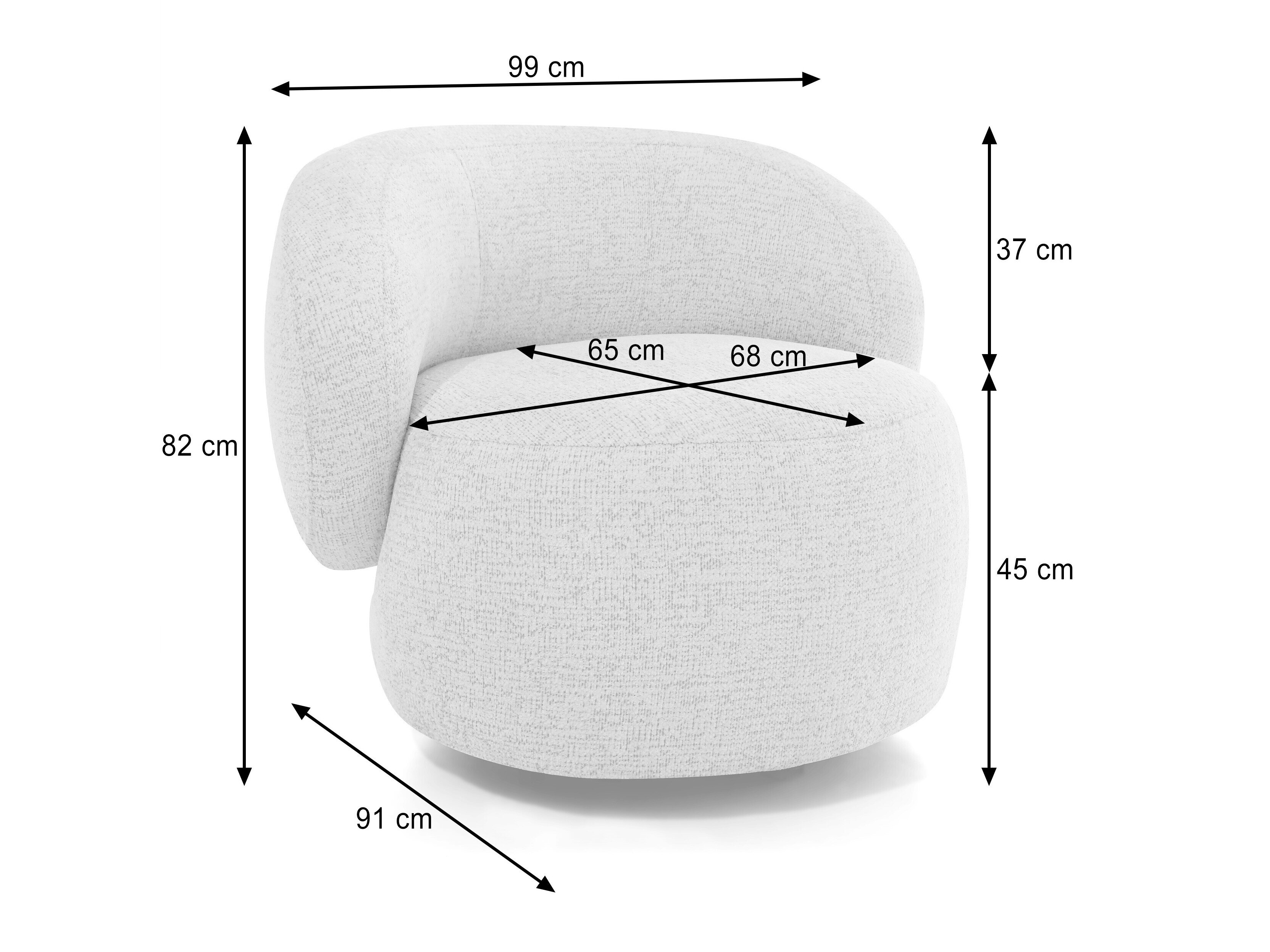 Fauteuil Margate 139 (Bella 10)