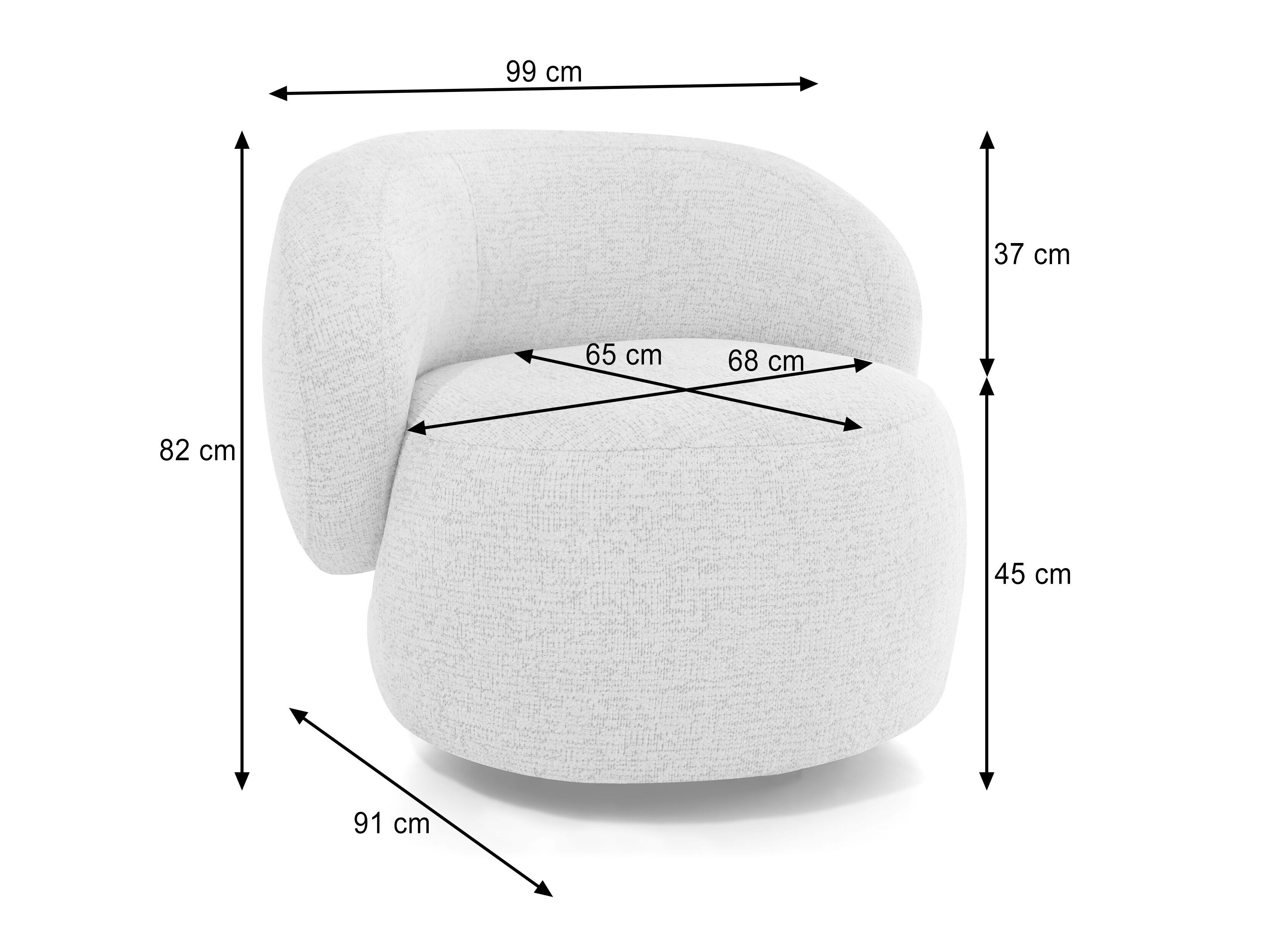 Fauteuil Margate 139 (Bella 20)