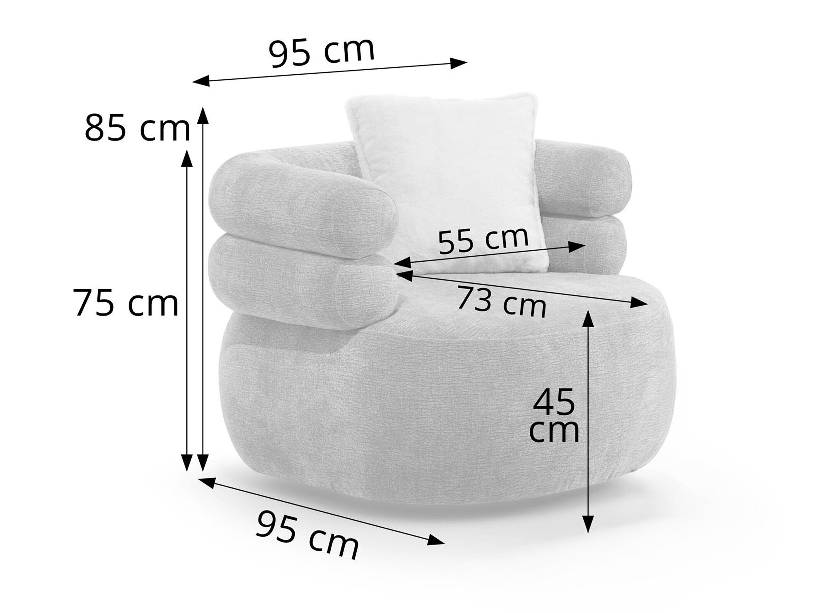Fauteuil Margate 140 (Dress me 03)