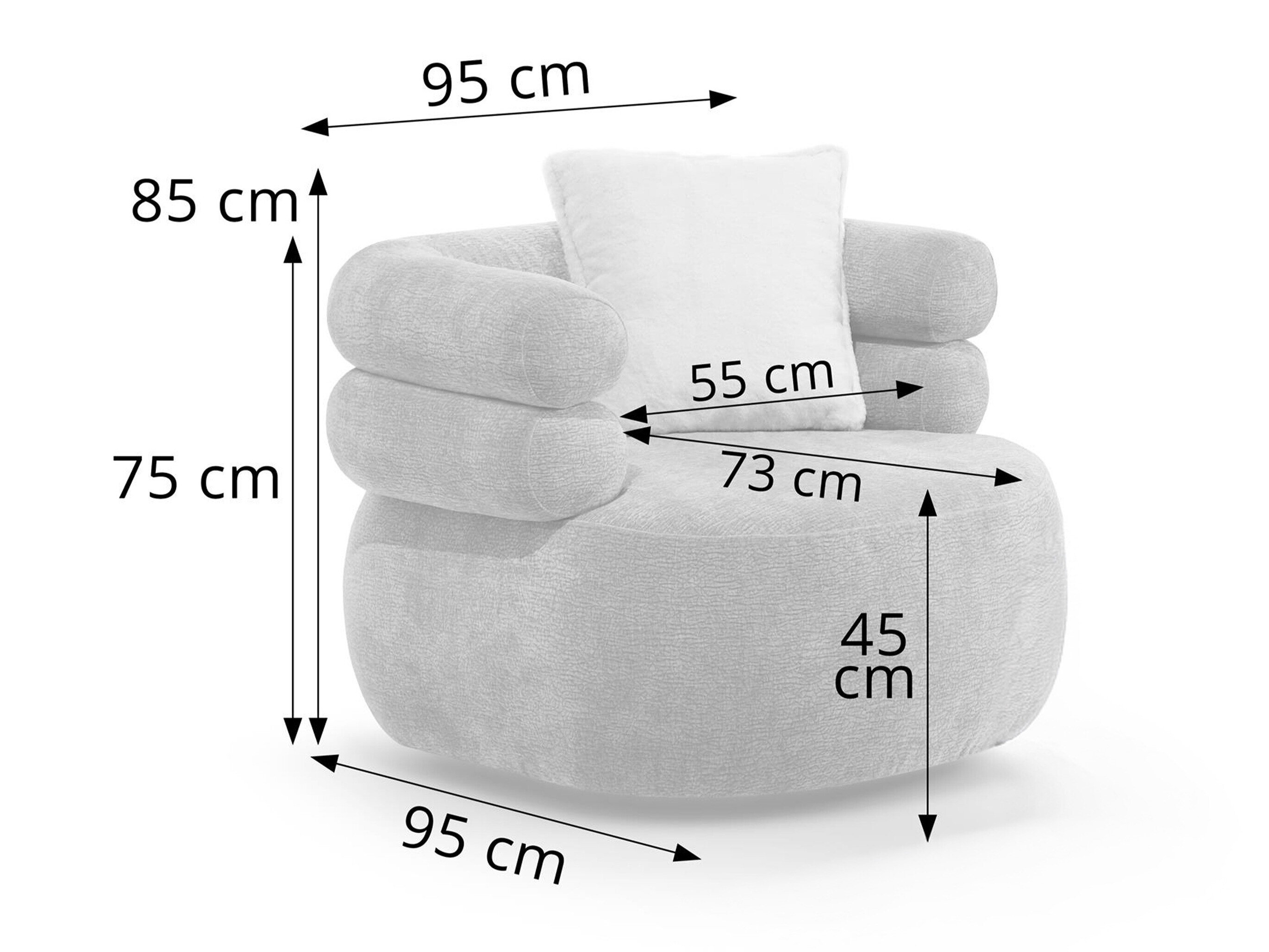 Fauteuil Margate 140 (Dress me 06)