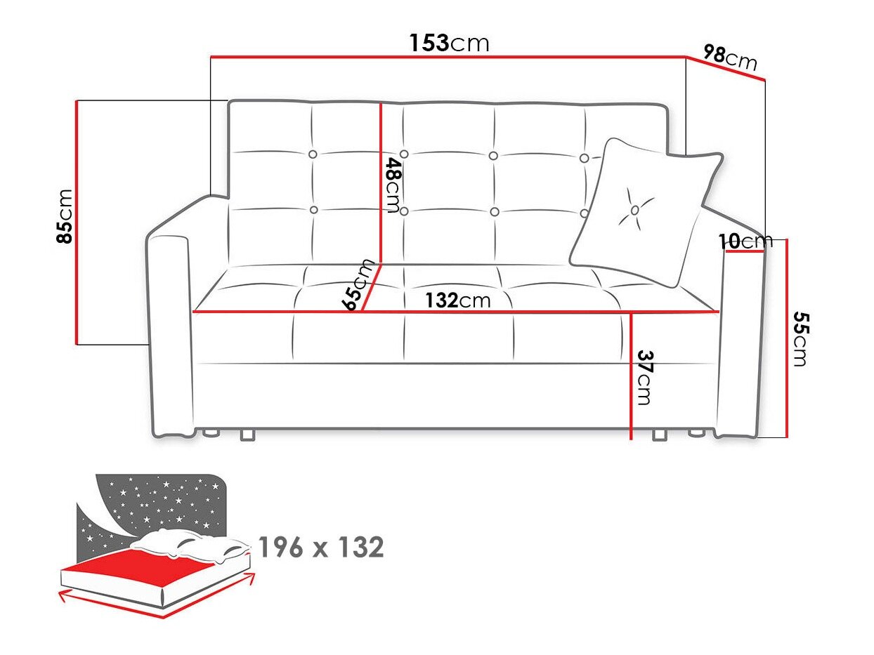 Sovesofa Columbus 102 (Nazar 225.03)