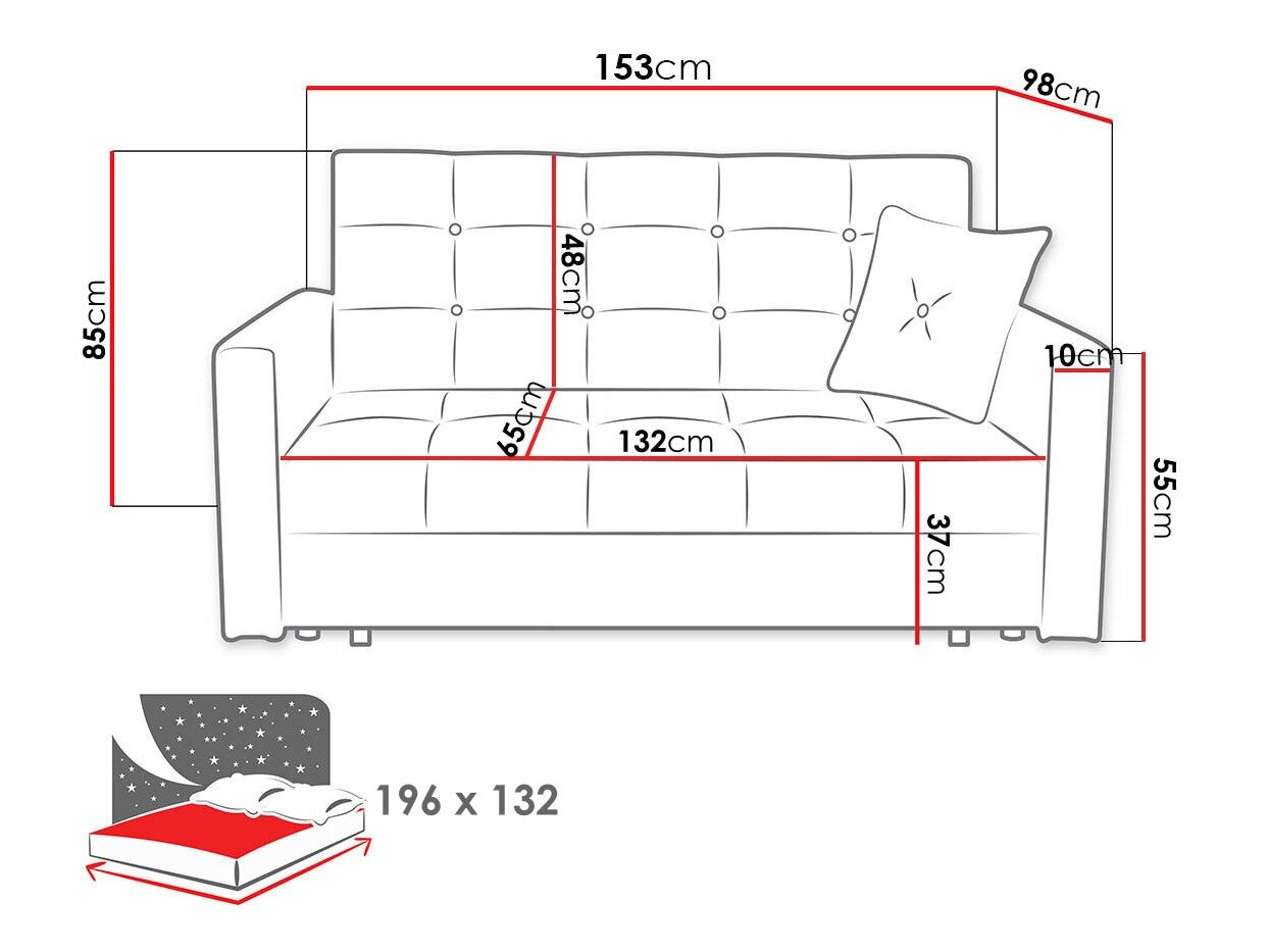 Sovesofa Seruna III (Nazar 225.06)