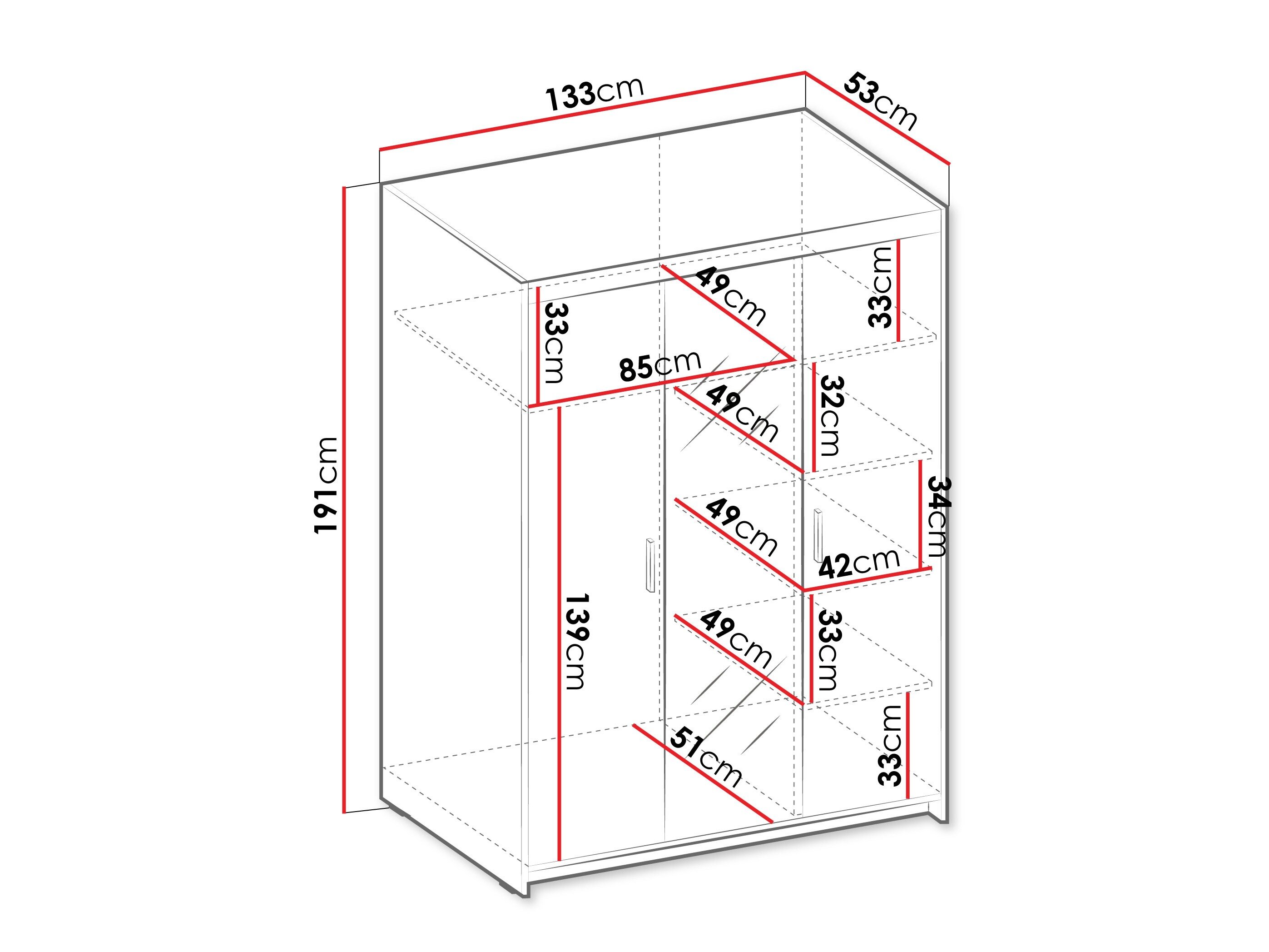 Garderobeskab Novduni 102 (Egetræ)