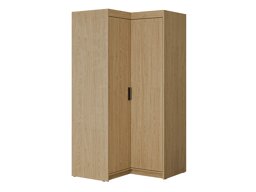 Hoekkledingkast Novduni 116 (Eiken)